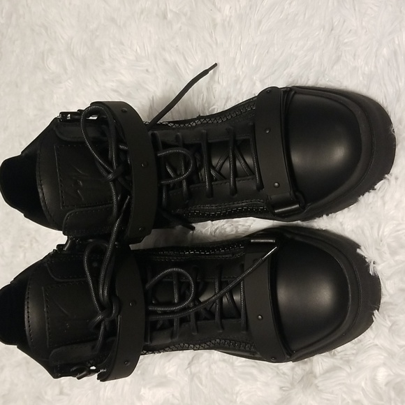 NWOT Giuseppe Zanotti Homme Men's HiTop Fashion Sneakers Shoes - Picture 2 of 10